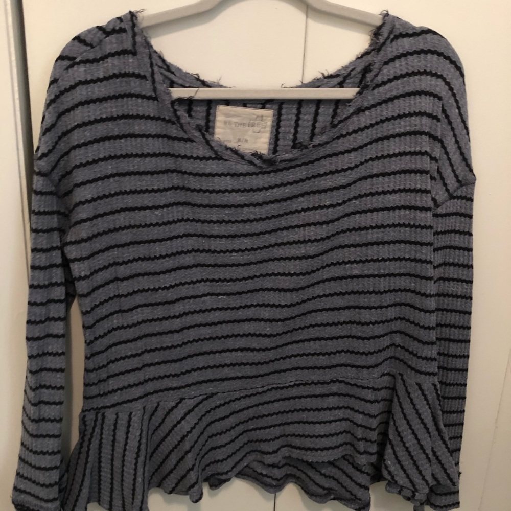 Free People striped top